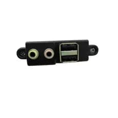 Painel Frontal Universal Para Gabinetes 2x Usb/ Audio