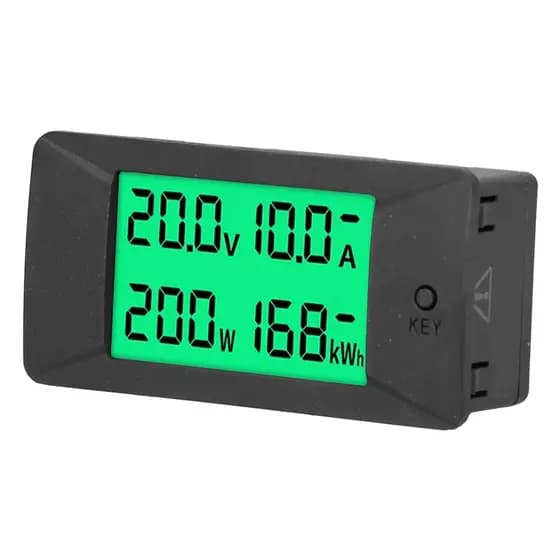 Medidor Energia Consumo DC 0 a 300V 100A PZEM-025 NFe