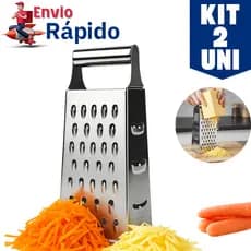 Ralador 4 Faces Em Aço Inox Para Cozinha 1/2 Casa Resistente Para Verduras Legumes Queijo Multiuso