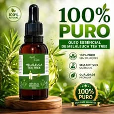 Kit 3 Óleo Essencial Melaleuca Tea Tree Puro 30ml - Acne Pele Cabelo Unha Aromaterapia Candidíase