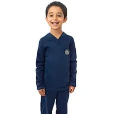 Pijama Menino Longo Infantil Masculino Calça Blusa Manga Longa Masculino Malha Confortável 040LI