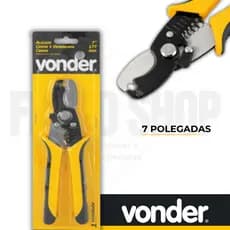 Alicate desencapador e cortador de fios até 16mm Vonder