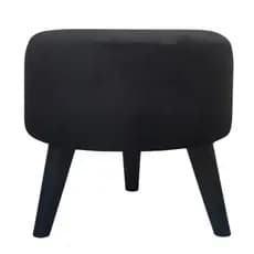 Puff redondo decorativo  Sala Quarto Escritório Varias Cores - Envio Tipo Full pés 16,5 cm