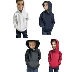 Moletom Canguru Infantil Unissex - Confortável, Casual e Ideal para Dias Frios