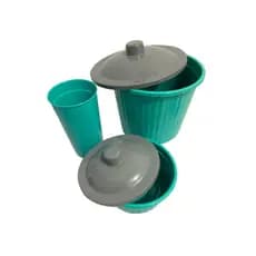 Kit de Cozinha Premium Pia Completa e Organizada: com Lixeira, Porta Esponja, Copo Detergente — Sua Cozinha Impecável.