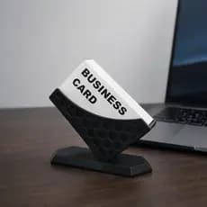 Expositor Porta Cartão De Visita Suporte para cartão panfleto Livreto Escritorio Sala