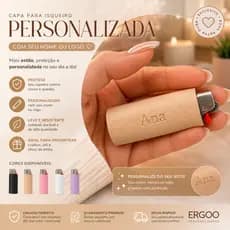 Capa para Isqueiro Bic Personalizada com Nome ou Logo | Presente Criativo | Impressão 3D Premium