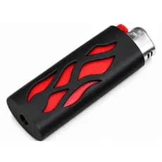 Capa para Isqueiro Bic Personalizada – Design Chamas | Impressão 3D Premium
