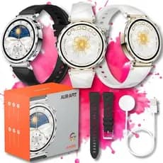 Smartwatch Aurafit AM35 – Elegância e Funcionalidade no Seu Pulso