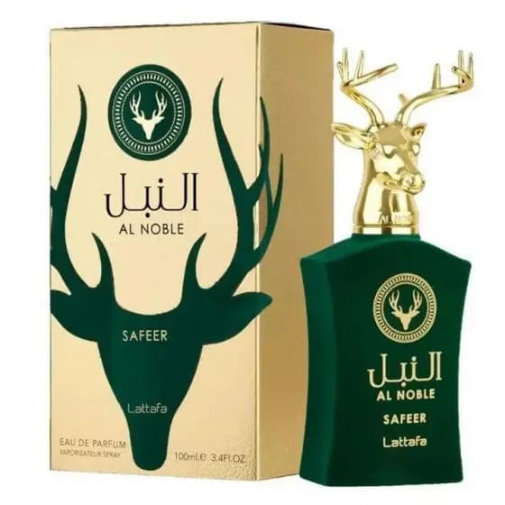 Perfume Al Noble Safeer EDP 100ml Elegância Oriental com Toque Moderno