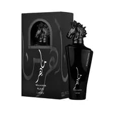 Perfume Maahir Black Edition Lattafa Parfum 100ml Intensidade, Mistério e Sofisticação Oriental
