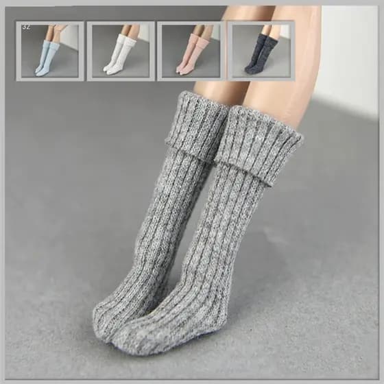 Bjd Acessórios Da Boneca Macoron Cor Longas Meias Legging 30 Centímetros Acessórios Da Boneca