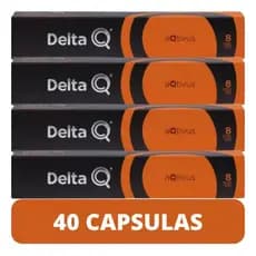 40 Cápsulas Café Delta Q Aqtivus Kit  - Intensidade 8