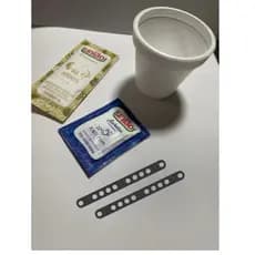 Kit Café c/ 400 Unidades - 100 Sachê Açúcar + 100 Sachê Adoçante + 25 Copinho 118 ML + 100 Mexedor