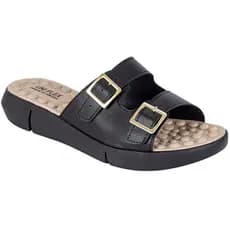 Sandalha ortopédica chinelo confortável para esporão e fascite palmilha massageadora