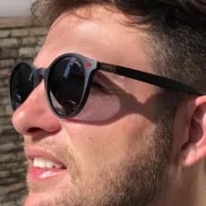Óculos de Sol Masculino Redondo Modelo Espanha Em Acetato com Lentes UV/400