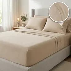 Jogo de Cama King 3 Peças 400 Fios Toque Macio Elástico Total Ponto Palito Alta Durabilidade