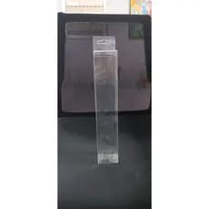 CAIXA EM ACETATO PVC TRANSPARENTE EXPOSITORA 25x4,5x3,5