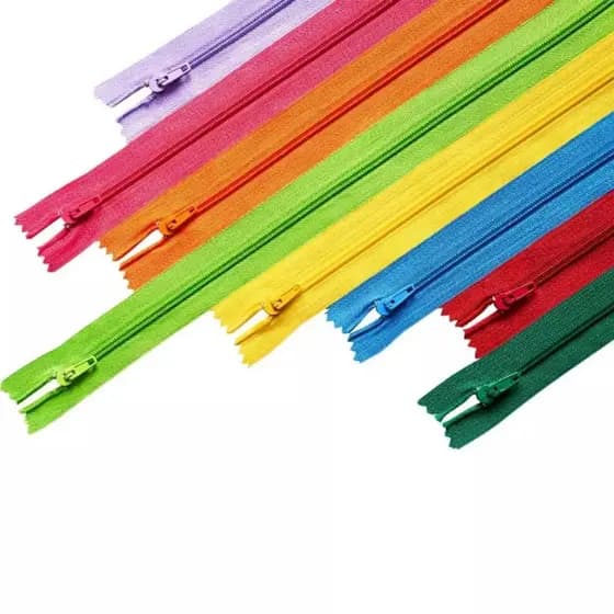 Kit 50 Zíperes Destacáveis 80cm Nylon N°3 Costura Confecção Artesanato