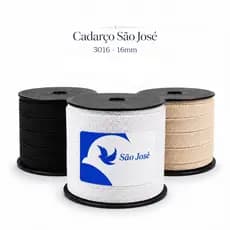 Cadarço São José 3016 16mm 50m - 100% Algodão | Sarjado, Alta Qualidade, Costura e  Artesanato