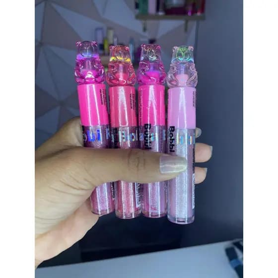 Gloss Labial Infantil Capivara - Bobbi Rara - Brilho Labial