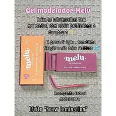 gel modeladora para sombrancelha da melu rubyrose