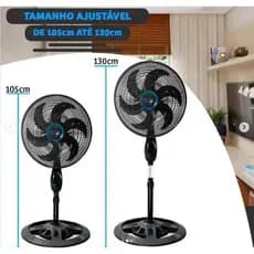 Ventilador 105cm a 130cm Ajuste De Altura Livremente 110v 220v Ventilador Envio imediato