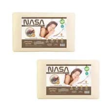 Kit 2 Travesseiro Nasa 16cm Confortse Confortável Fofo Anti-acaro Hipoalergênico Viscoelástico