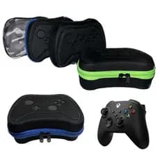 Kit C/ 2 Cases Rígido Bolsa Estojo Protetor Para Controle Xbox 360/ Xbox One