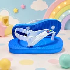 Chinelo Para Bebê Com Elástico Antirrapante Para Criança Infantil