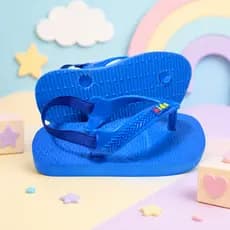 Chinelo de Dedo Infatil Baby Antiderrapante Confortável
