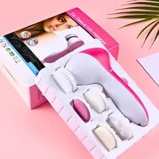 kit Escova Esfoleante facial  5x 1 para cuidados com sua pele