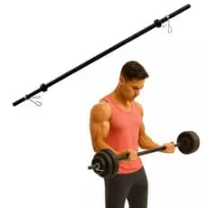 Barra Body Pump + Presilhas Para Academia Musculação