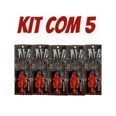 Kit com 5 Sabiki (Anzol) Fita Para Pesca - Olho de Cão Lekfishing Pesca