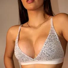 Top Cropped Sem Bojo Feminino em Poliamida Paetê Tecido Super leve Verão Decote