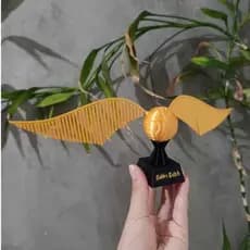 Harry Potter - Pomo de Ouro - Golden Snitch - Impressão 3d Premium