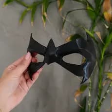 Máscara Robin | Impressão 3D | Cosplay Geek Colecionável