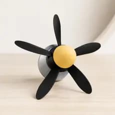 Ambientador Giratório Para Carro - Clipe De Ventilação - Hélice Avião
