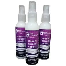 kit com 3 Desembaraçei  hidrata e deixa o cabelo emoliente,anti frizz, para cabelos humanos e sintéticos com 150 ml cada