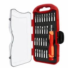 Jogo de Chaves com Ponteiras 28 Peças com Estojo – Kit Ferramentas Completo para Uso Doméstico e Profissional