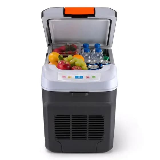 Mini Geladeira Portátil 25 Litros Bivolt Carro Camping Praia Quente Frio Resfria 28c