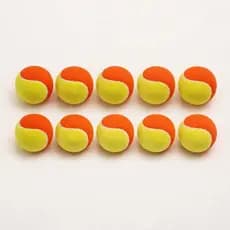 Bolinhas Beach Tennis Para Treino Baixa Compressão Kit 10