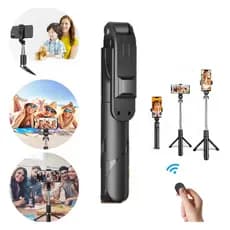 Bastão Pau de Selfie Bluetooth Retrátil suporte tripé para celular