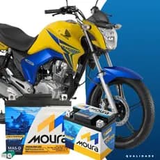 Suporte Bateria de Moto Partida Moura Ma5 125 Biz 150 Titan 160 Fan