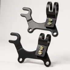 Par Adaptador Freio A Disco Pinca P/ Bicicletas Diant/ Tras