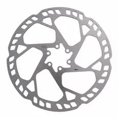 Disco Freio Rotor Para Bike 203mm Aço Inox 6 Parafusos