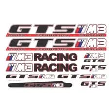 Cartela De Adesivo Para Bicicleta Gts M3 Mtb Racing