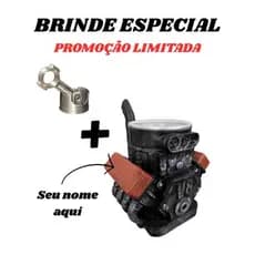 Caneca Personalizada Motor Mecânico Presente Homem Presente Pai com Nome Aniversario Homem