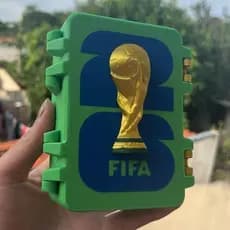 Porta Figurinhas Copa do Mundo 2026 - Case Estojo Organizador