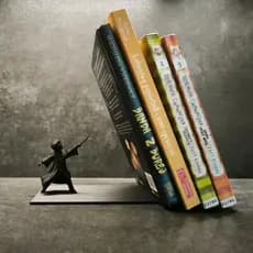 Porta Livros Decoração Harry Potter Segurando Livros Com Magia